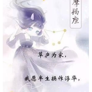 十二星座：摩羯的句子