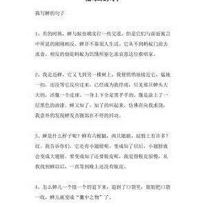 昆虫记的句子