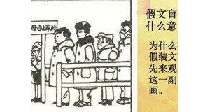关于假文盲的作文