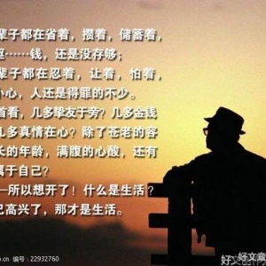 生活感悟名句欣赏