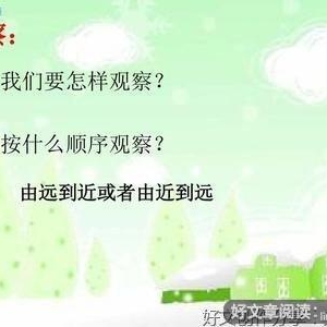 描写一处景物的作文350字
