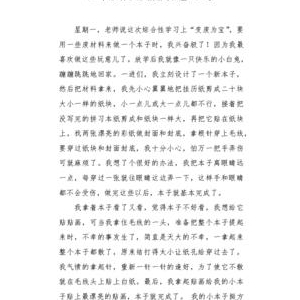 关于变废为宝的作文800