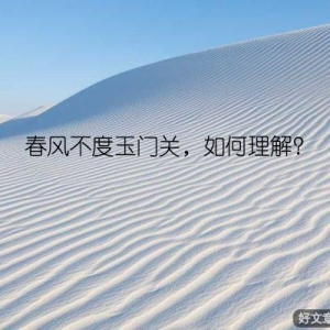 春风不度玉门关，如何理解？