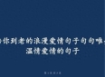 可靠情感恋爱语录，让你的爱情更美好