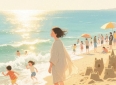 夏日海边感悟人生哲理