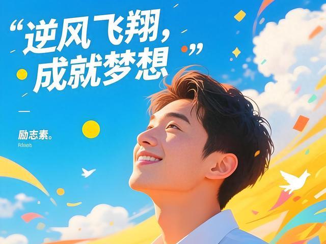 励志故事：逆风飞翔奋斗人生