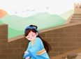 经典民间爱情故事：孟姜女哭长城