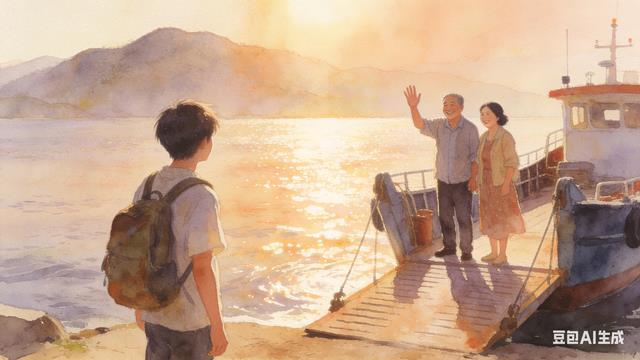 哲理散文:摆渡一程，目送远方