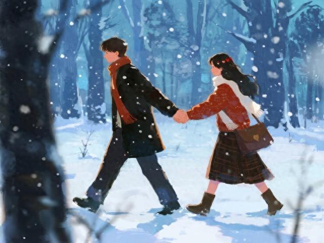 雪天分手“名场面”：他的一句情话，戳碎了多少人的心！