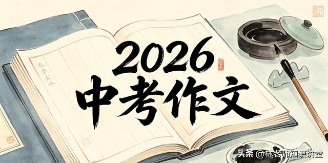 2026 中考作文高分素材：成长 / 亲情 / 文化 3 大核心主题
