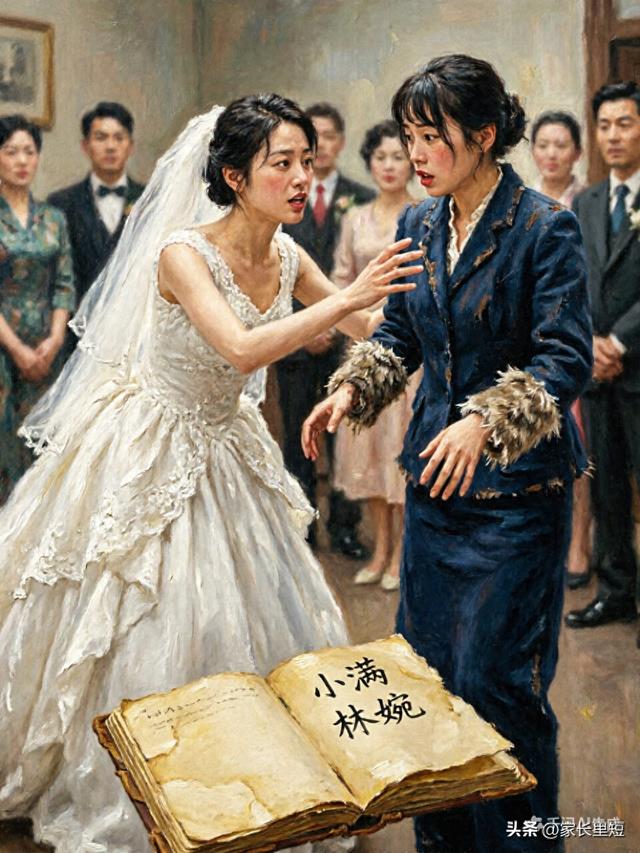 婚礼现场，继母递给我的本子：里面记着我尿床、初潮，直到出嫁