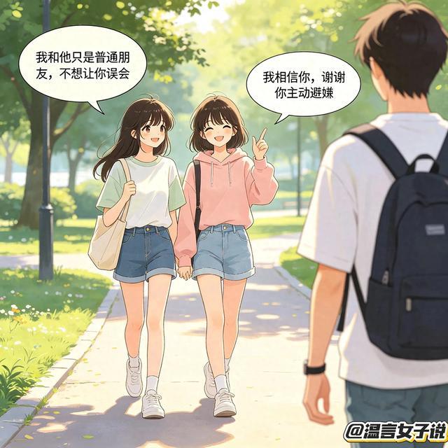 真正纯粹的友谊，不是不怕误会，而是愿意主动避嫌