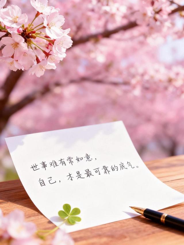 10段通透人生感悟：看淡得失，随心生活