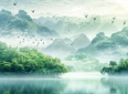 心宽自有清风伴，修心哲理上联，悟人生大道