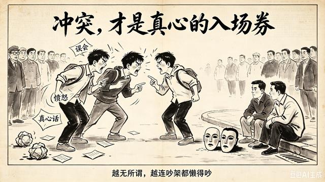 不打不相识才是真交情！看似和睦的表面友谊，暗藏巨大隐患