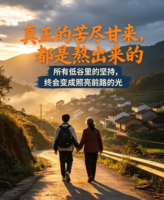 真正的苦尽甘来，都是熬出来的（励志真实故事）