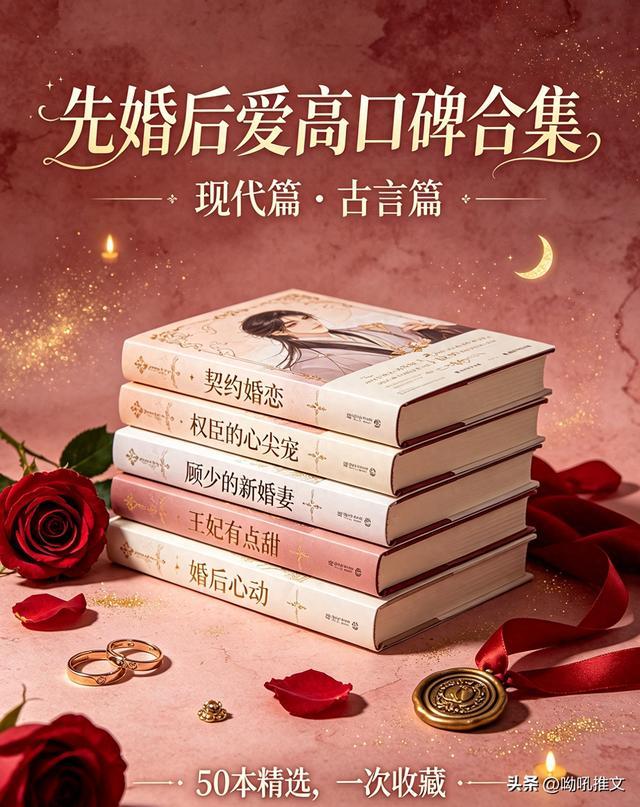 书荒的姐妹们看过来，整理了五十本先婚后爱文，入坑不亏。