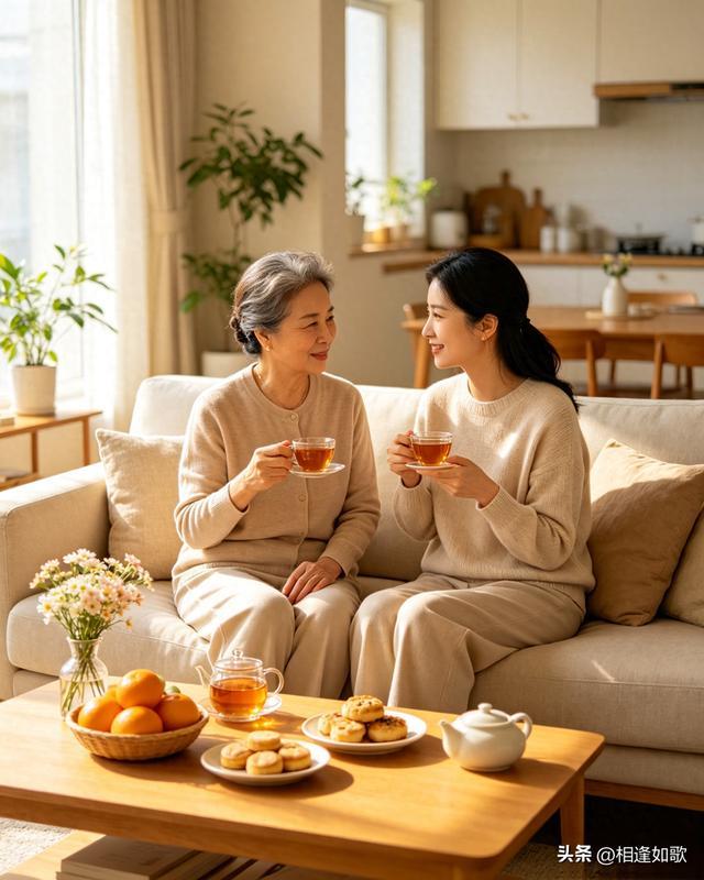 亲情不靠金钱堆砌，相处懂得分寸包容，家庭方能和睦