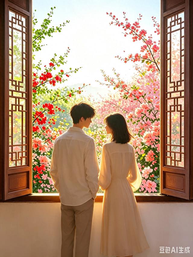 你我的爱情，像花儿一样生动