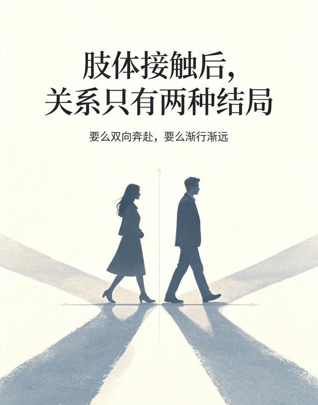 两性扎心真相：一旦发生肢体接触，关系只剩两种结局！