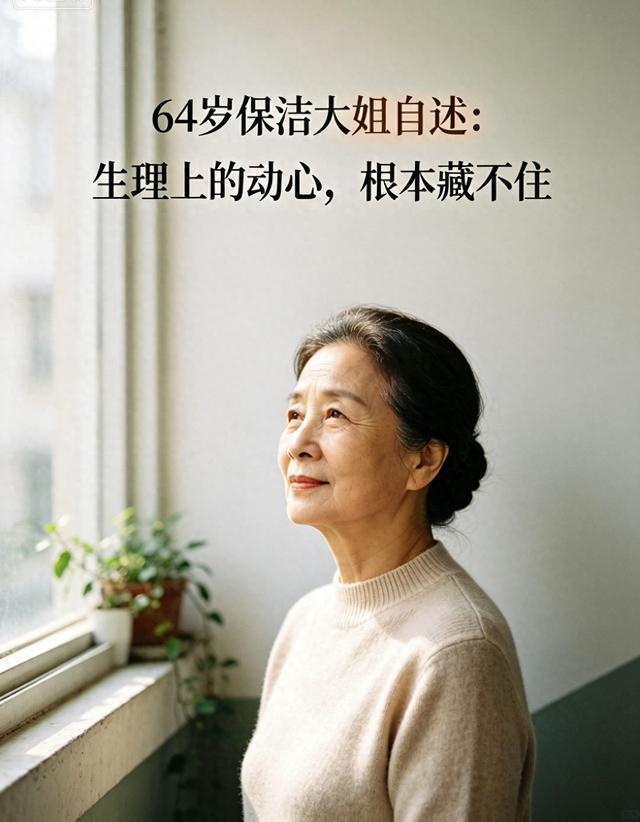 64岁保洁大姐自述：生理上的动心，根本藏不住