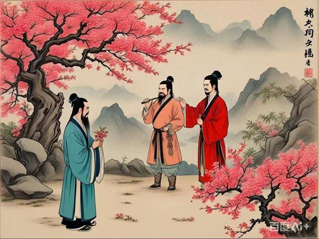桃园缔义友情浓，您把“义”字都给了兄弟，把“难”留给了自己