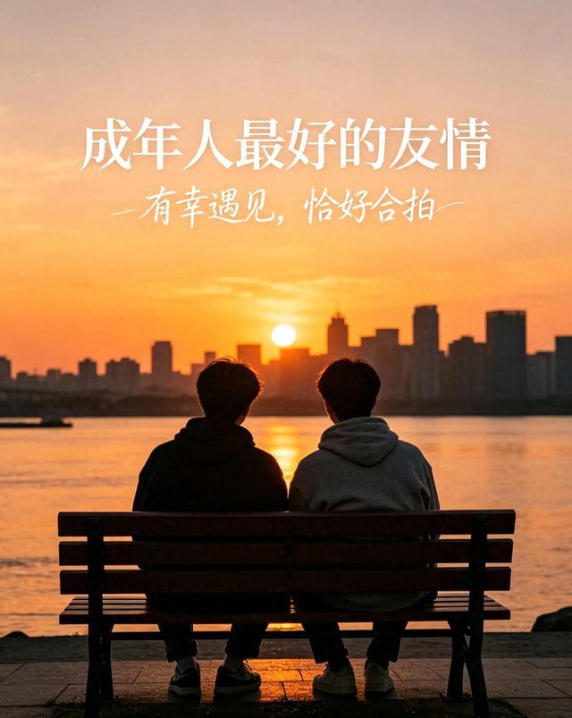 成年人的友情，不靠频繁聊天维系，而靠真心接纳
