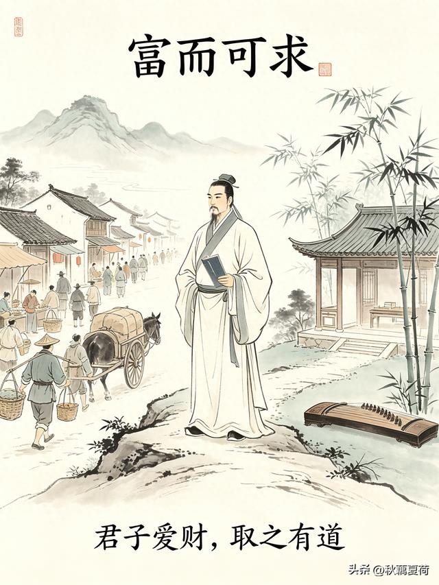 《论语》述而篇：取舍守本心，富贵有道义
