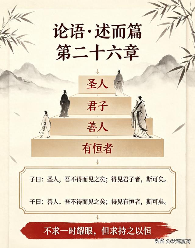 《论语》述而篇：守得住恒心，方能行稳致远