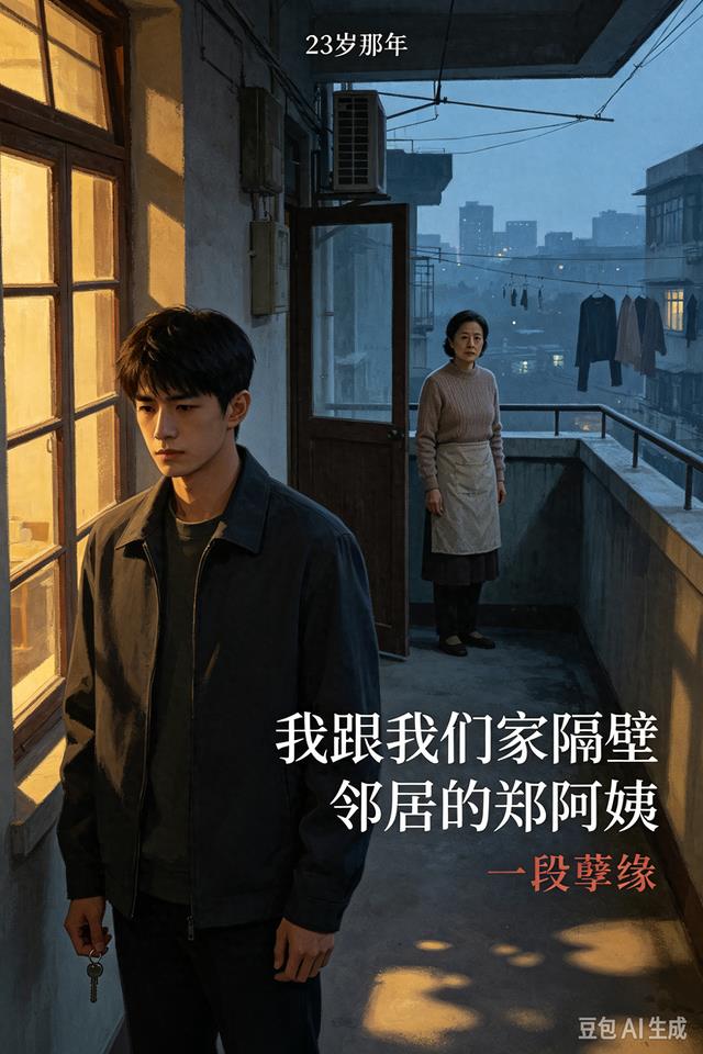 23岁那年，我跟我们家隔壁邻居的郑阿姨发生一段孽缘