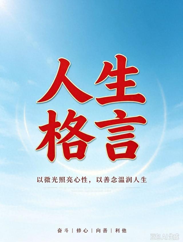 人生格言120条