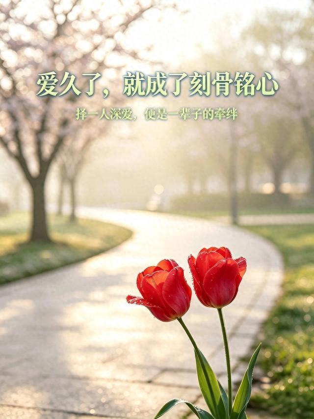 情感爆文：爱久了就成了刻骨铭心，择一人深爱，便是一辈子的牵绊