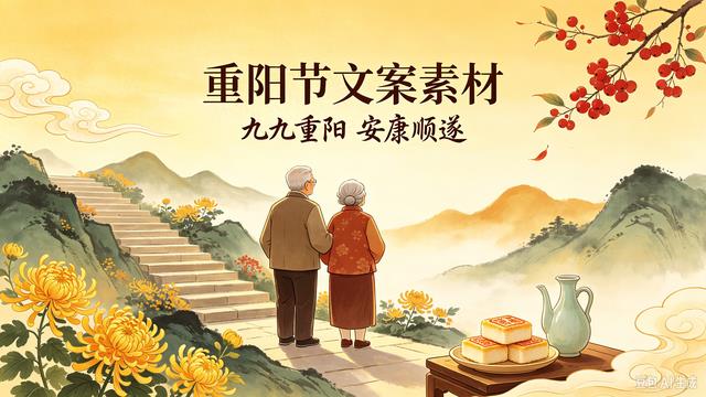 九九重阳、收好这份暖心祝福文案
